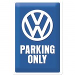 Plaque dcorative Volkswagen Parking Only 30 x 20 cm