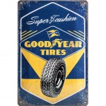 Plaque dcorative Good year tires en mtal