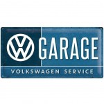 Plaque dcorative Volkswagen Service Garage 50 x 25 cm