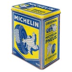 Bo�te de conservation en m�tal Michelin Vintage 3 L