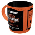 Mug Harley-Davidson Genuine Motorcycles orange