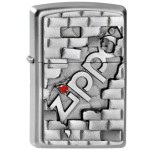 Briquet Zippo The Wall Emblem