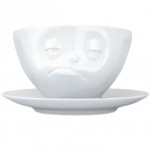 Tasse et sous tasse en porcelaine Tassen 200 ml - Somnolent