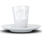 Set expresso en porcelaine blanche Tassen - Perplexe