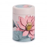 Boite  Th Padma Rose en mtal 7,5  x 11 cm - 125 grs