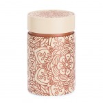 Bo�te � th� Mandala cr�me et terracotta 150 g