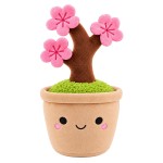 Peluche cerisier japonais en pot Keel Toys 25 cm