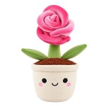 Peluche rose en pot Keel Toys � Jardin botanique 25 cm