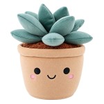 Peluche Echeveria en pot Keel Toys Jardin botanique 25 cm