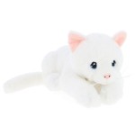 Peluche Chat blanc Eco responsable