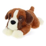 Peluche chiot Saint Bernard Eco responsable