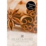 Pochette Parfume Heart and Home - Epices et Cannelle
