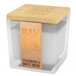 Bougie Heart and Home Musc Blanc Eco responsable