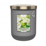 Grande bougie Heart and Home 70 heures - Freesia Jasmin blanc