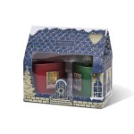 Coffret cadeau 2 bougies 2 mches Heart and Home - Nol