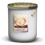 Grande bougie Heart and Home 75 heures - Love Story