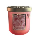 Petite bougie parfum�e �treinte florale 110 g