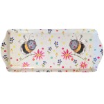 Plateau rectangulaire en mlamine Abeilles par Alex Clark