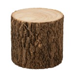 Table ou porte plante en bois de paulownia 40 cm