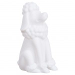 Lampe Caniche en plastique 15 cm