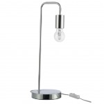 Lampe de table Design en mtal Argent 47 cm