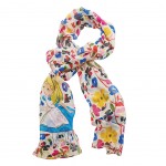 Foulard Alice aux Pays des merveilles