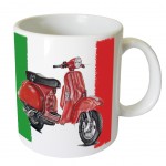 Mug Italian Scooter by Cbkreation