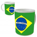 Mug Brezil drapeau du monde par Cbkreation