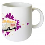 Mini Mug Flower Power by Cbkreation