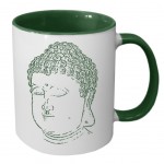 Mug Bouddha  par Cbkreation fond vert