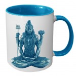 Mug Shiva par Cbkreation fond Bleu