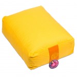 Coussin pour mditation et yoga Chakra 3 Manipura jaune