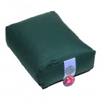 Coussin pour mditation et yoga Chakra 4 Anahata vert