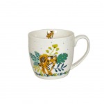 Mug en Porcelaine Collection Tiger - Blanc
