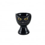 Coquetier en Cramique Noir - Collection MEOW