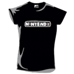 T-shirt Nintendo noir logo