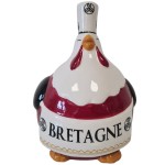 Tirelire en cramique Poule Bretonne - Rouge