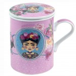 Tisanire Frida en porcelaine - Rose