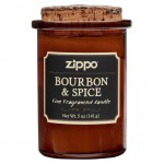 Bougie parfume Bourbon et Spice par Zippo - Fabrique aux USA