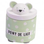 Boite  dents de lait Verte La petite Souris