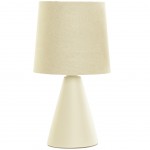 Lampe  poser cru en Grs - 25 cm