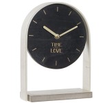 Horloge scandinave Beige et noire 24 cm