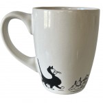 Mug arrondi Les Chats de Dubout - Promenade en famille