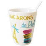 1 tasse à Expresso - Macarons de Paris - Bleu