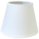 Petit abat-jour blanc inclinable 12 cm