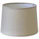 Abat-jour conique couleur Beige - 20 cm