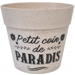 Cache Pot en Fibre de Bambou - Petit Coin de Paradis - 13.5 cm