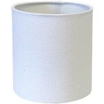 Abat-jour cylindrique Blanc