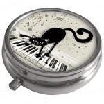Pilulier Kiub Collection Bug Art - Le chat Pianiste