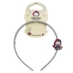 Serre tete Hello Kitty gris Chaperon